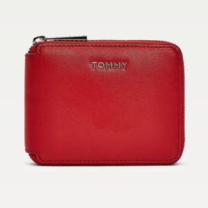 Tommy Hilfiger dámská červená peněženka Iconic